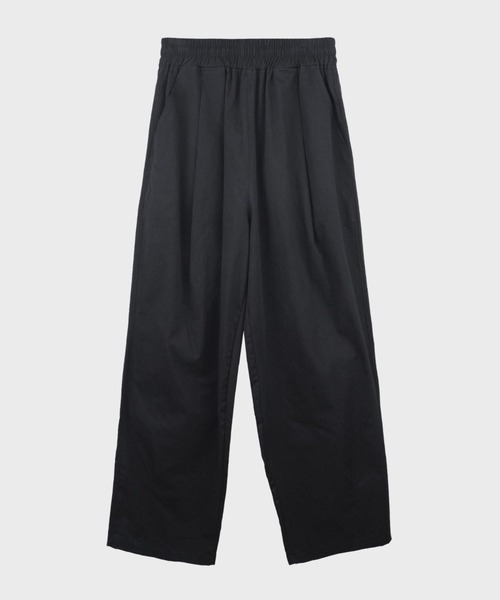 LIEU HOMME(リュウオム)の「LIEU HOMME/イージーワイドパンツ(その他パンツ・レディース・ブラック/ブラウン/ベージュ・MEDIUM)」の2枚目の写真