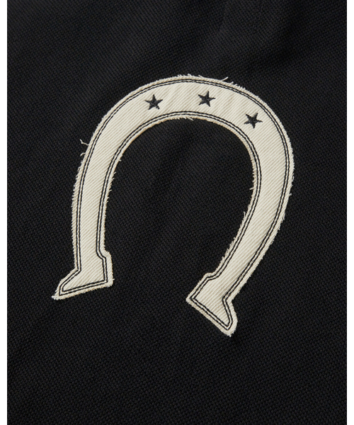 SILENTSYLLABLE(サイレント シラブル)の「Horseshoe zip-up jacket / Black(その他アウター・メンズ・その他・1/2/0)」の5枚目の写真
