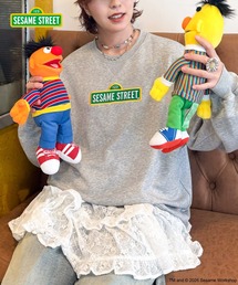 DOUBLE NAME（ダブルネーム）の「【SESAME STREET】BACK刺しゅうプルオーバー（スウェット）」
