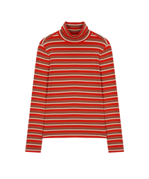 ストライプ ベーシック Tシャツ RD/ST
