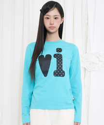 ビビ LS Tシャツ [ミントブルー]