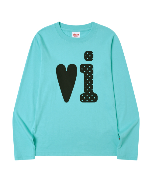Video Jockey（ビデオジョッキー）の「ビビ LS Tシャツ [ミントブルー]（Tシャツ/カットソー・レディース・ミント・MEDIUM/SMALL）」の6枚目の写真