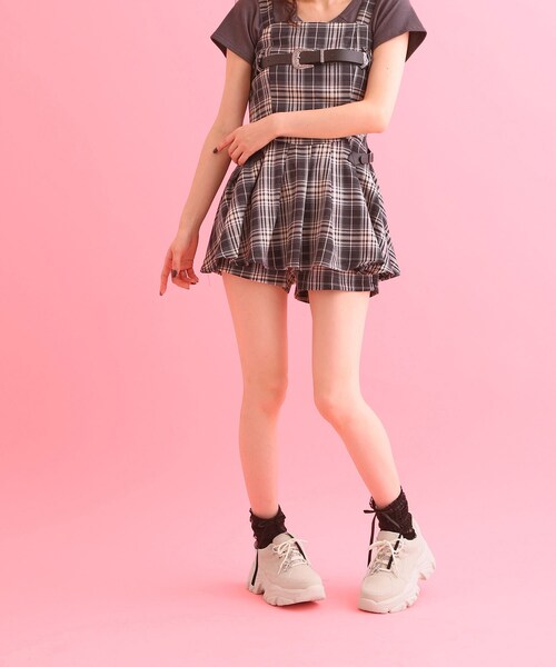 cs T&P(シーエスティーアンドピー)の「十字架付き厚底ダッドスニーカー(スニーカー・レディース・グレー系4/ピンク系9/ブラック/アイボリー系4・XL/M/S/LL/L)」の10枚目の写真