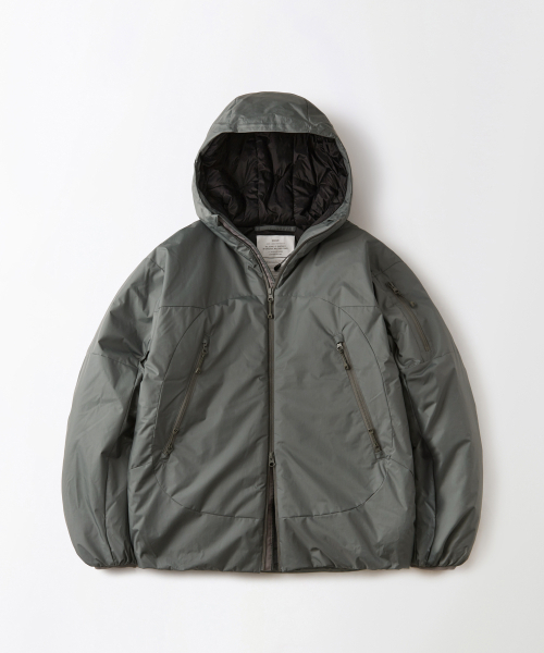 OUTSTANDING(アウトスタンディング)の「TORAY PRIMALOFT PCU JACKET_GRAY(ダウンジャケット/コート・メンズ・その他・SMALL/MEDIUM/LARGE)」の1枚目の写真