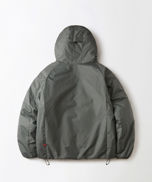 OUTSTANDING(アウトスタンディング)の「TORAY PRIMALOFT PCU JACKET_GRAY(ダウンジャケット/コート・メンズ・その他・SMALL/MEDIUM/LARGE)」の2枚目の写真