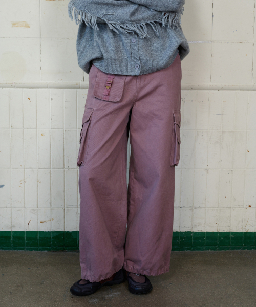 MOODBETTER(ムード ベター)の「POCKET WORK PANTS PURPLE(その他パンツ・レディース・その他・SMALL/MEDIUM)」の1枚目の写真