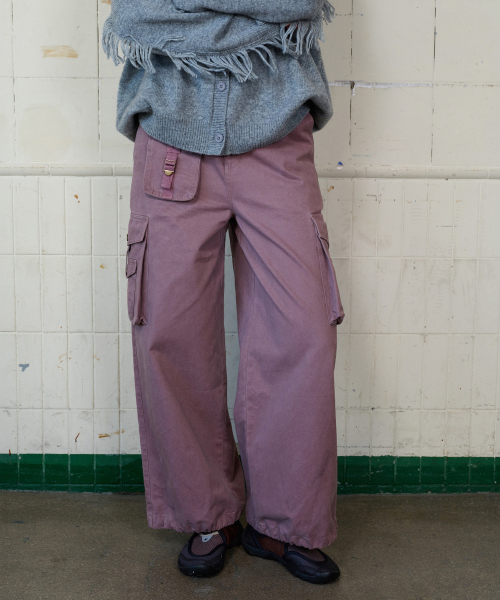 MOODBETTER(ムード ベター)の「POCKET WORK PANTS PURPLE(その他パンツ・レディース・その他・SMALL/MEDIUM)」の3枚目の写真