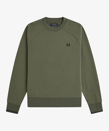 FRED PERRY / フレッドペリー M3495_TIPPED CREWNECK SWEAT