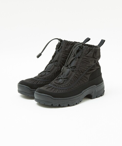 Au BANNISTER（オゥバニスター）の「【Vibramソール搭載】スノーブーツ（ブーツ・レディース・グレイッシュベージュ/ブラック・S/M/L）」の12枚目の写真