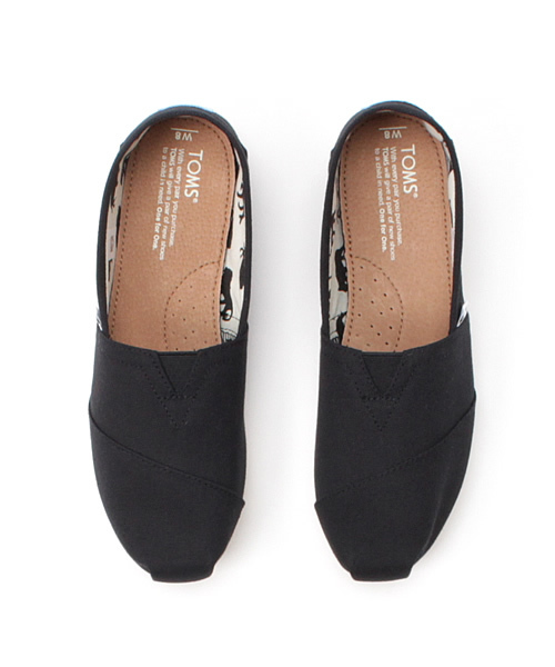 TOMS（トムス）の「【TOMS】（トムス）Classics  Canvas　クラシックキャンバス スリッポン（スリッポン・レディース・ブラック/ネイビー/レッド・25/23/24.5/24/23.5/22.5/22/25.5）」の7枚目の写真