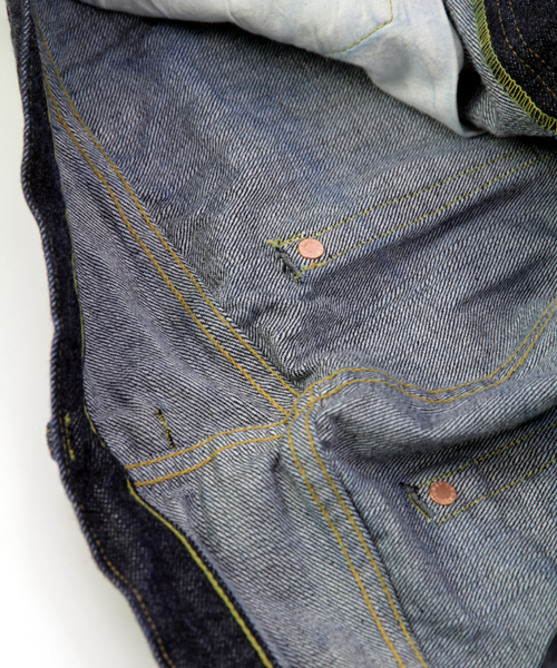 BEAMS PLUS（ビームスプラス）の「DUBBLEWORKS / セルビッチデニムジーンズ（ワンウォッシュ）（デニムパンツ・メンズ・インディゴブルー・28inch/30inch/32inch/34inch/31inch/36inch/29inch/33inch/38inch）」の5枚目の写真