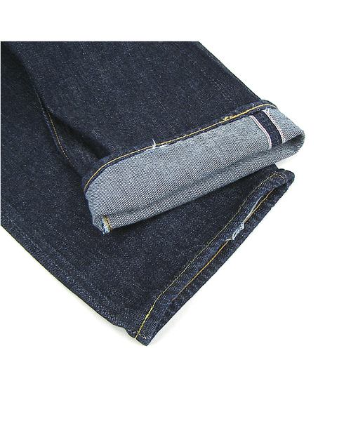 BEAMS PLUS（ビームスプラス）の「DUBBLEWORKS / セルビッチデニムジーンズ（ワンウォッシュ）（デニムパンツ・メンズ・インディゴブルー・28inch/30inch/32inch/34inch/31inch/36inch/29inch/33inch/38inch）」の11枚目の写真