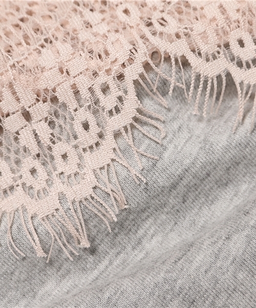 earth music&ecology(アースミュージックアンドエコロジー)の「【2016Autumn】【SET ITEM】ラッセルレースキャミソールツインセット(Tシャツ/カットソー・レディース・ブラック/カーキ/ピンクベージュ・SMALL/MEDIUM)」の10枚目の写真