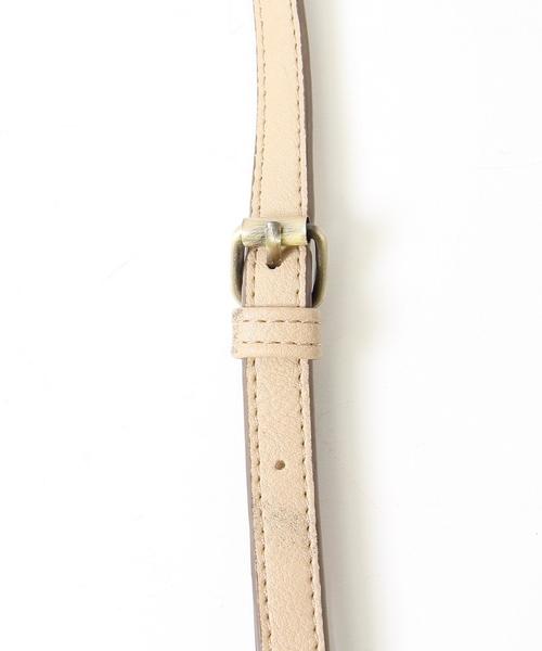 coen（コーエン）の「フラップ2WAYショルダーバッグ（ショルダーバッグ・レディース・ベージュ/ブラック・FREE）」の15枚目の写真