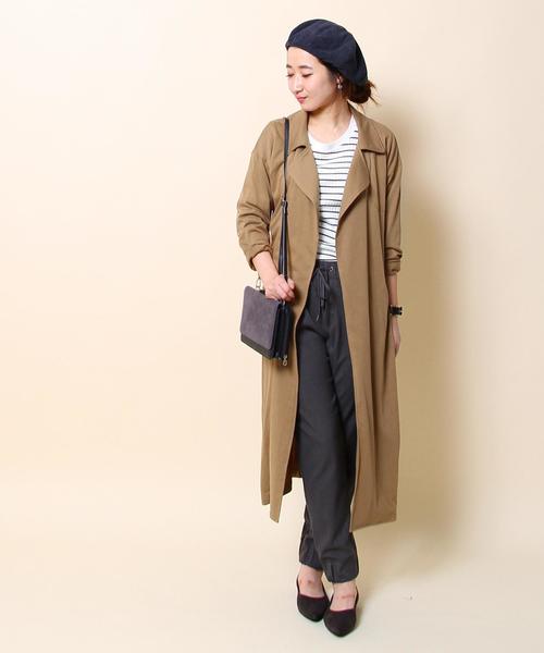 coen（コーエン）の「フラップ2WAYショルダーバッグ（ショルダーバッグ・レディース・ベージュ/ブラック・FREE）」の13枚目の写真