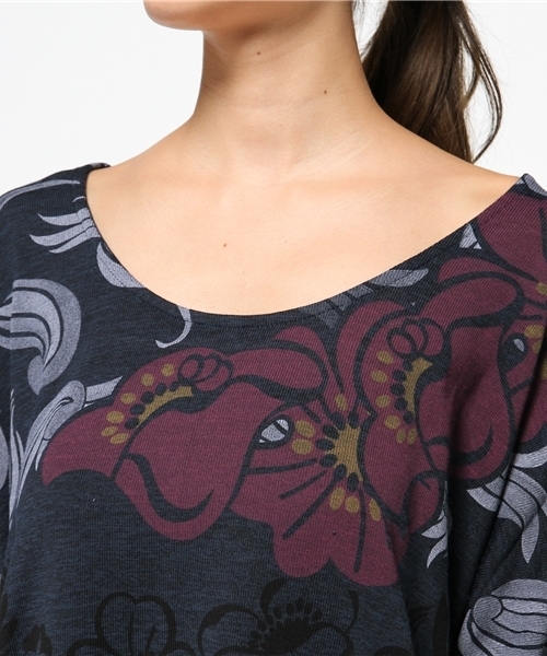 Desigual（デシグアル）の「「Desigual/デシグアル」Tシャツ（Tシャツ/カットソー・レディース・ブルー・SMALL/LARGE/MEDIUM）」の5枚目の写真