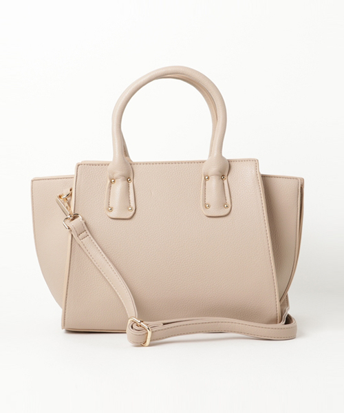 PLAIN CLOTHING（プレーンクロージング）の「【再入荷】ミドルハンドバッグ/ショルダーバッグ【PLAIN CLOTHING】（ハンドバッグ・レディース・ブラック/グレー/ベージュ・FREE）」の16枚目の写真