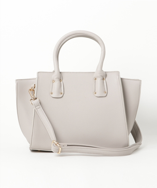 PLAIN CLOTHING（プレーンクロージング）の「【再入荷】ミドルハンドバッグ/ショルダーバッグ【PLAIN CLOTHING】（ハンドバッグ・レディース・ブラック/グレー/ベージュ・FREE）」の15枚目の写真