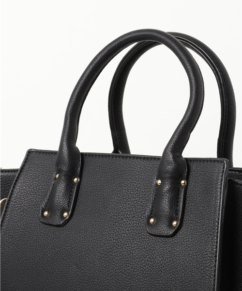 PLAIN CLOTHING（プレーンクロージング）の「【再入荷】ミドルハンドバッグ/ショルダーバッグ【PLAIN CLOTHING】（ハンドバッグ・レディース・ブラック/グレー/ベージュ・FREE）」の6枚目の写真