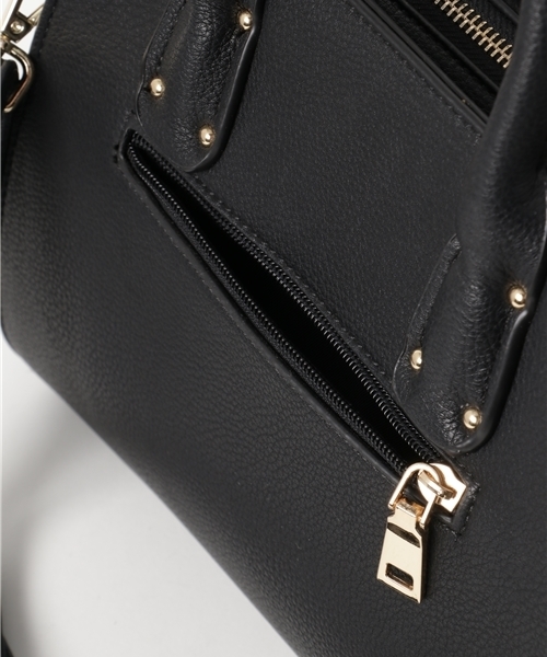 PLAIN CLOTHING（プレーンクロージング）の「【再入荷】ミドルハンドバッグ/ショルダーバッグ【PLAIN CLOTHING】（ハンドバッグ・レディース・ブラック/グレー/ベージュ・FREE）」の9枚目の写真