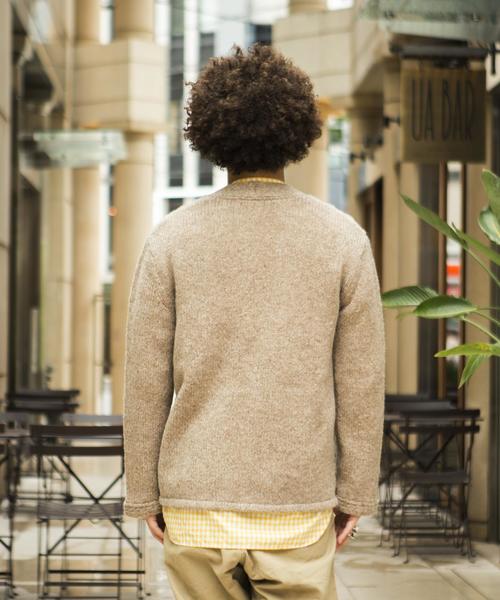 UNITED ARROWS & SONS(ユナイテッドアローズアンドサンズ)の「UNITED ARROWS & SONS(ユナイテッドアローズ&サンズ)CABLE TOMMY KNIT†◆(ニット/セーター・メンズ・M.Brn・LARGE/SMALL/MEDIUM)」の3枚目の写真