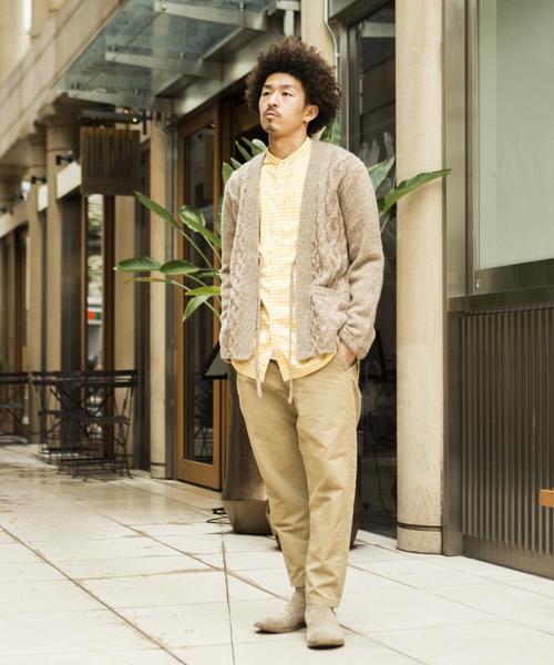 UNITED ARROWS & SONS(ユナイテッドアローズアンドサンズ)の「UNITED ARROWS & SONS(ユナイテッドアローズ&サンズ)CABLE TOMMY KNIT†◆(ニット/セーター・メンズ・M.Brn・LARGE/SMALL/MEDIUM)」の4枚目の写真