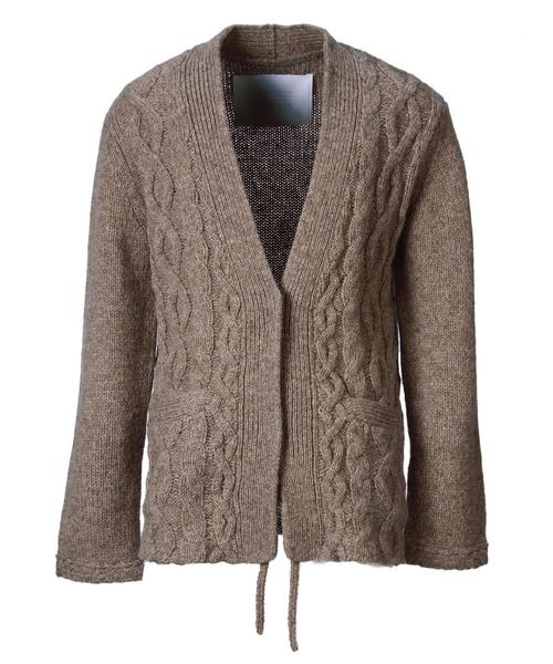 UNITED ARROWS & SONS(ユナイテッドアローズアンドサンズ)の「UNITED ARROWS & SONS(ユナイテッドアローズ&サンズ)CABLE TOMMY KNIT†◆(ニット/セーター・メンズ・M.Brn・LARGE/SMALL/MEDIUM)」の7枚目の写真