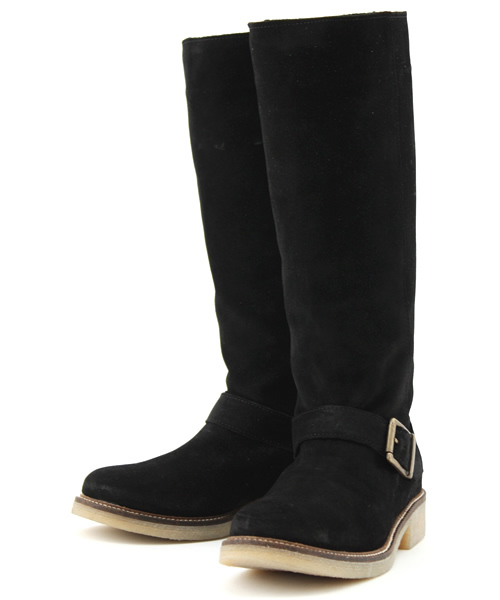 green label relaxing（グリーンレーベルリラクシング）の「LILI MILL エンジニアブーツ（ブーツ・レディース・ブラック/ブラウン・37/38）」の2枚目の写真