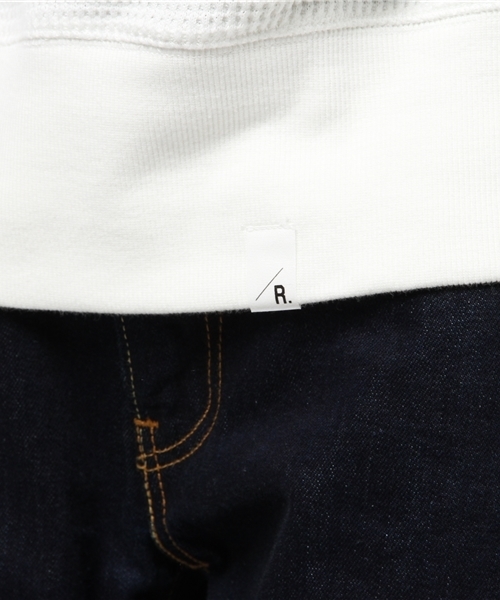 RODEO CROWNS WIDE BOWL（ロデオクラウンズワイドボウル）の「RCS ワッフル パーカー（パーカー・メンズ・ホワイト/トップグレー・LARGE/MEDIUM/X-LARGE）」の7枚目の写真