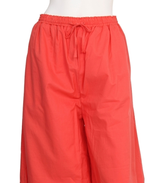 Ungrid（アングリッド）の「ボイルフレアパンツ（その他パンツ・レディース・オレンジ/オフホワイト/ブルー・FREE）」の7枚目の写真