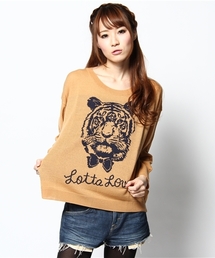 Lotta Love | ◆◆11FW　トラ柄JQ PO(ニット/セーター)