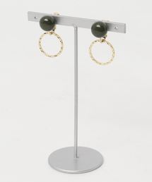 TONE SELECT GOODS | 【kodemari】beads×circle　イヤリング(イヤリング)