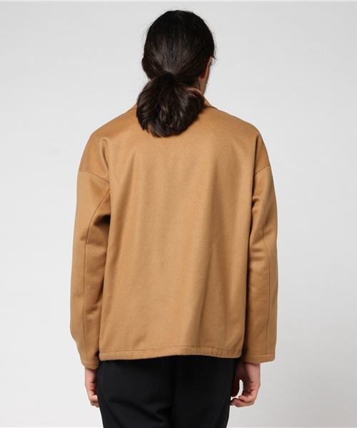 【STUDIOUS】メルトンオープンカラーコーチジャケット STUDIOUS（ステュディオス）の「【STUDIOUS】メルトンオープン