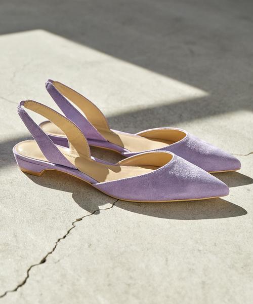 green label relaxing(グリーンレーベルリラクシング)の「KFC バックストラップパンプス(パンプス・レディース・ブラック/ベージュ/ライラック・L(24.5)/S(22.5)/M(23.5))」の3枚目の写真