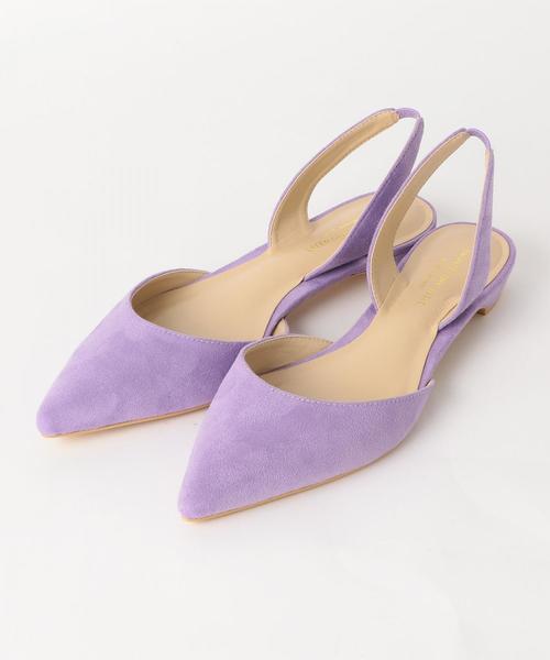 green label relaxing(グリーンレーベルリラクシング)の「KFC バックストラップパンプス(パンプス・レディース・ブラック/ベージュ/ライラック・L(24.5)/S(22.5)/M(23.5))」の15枚目の写真