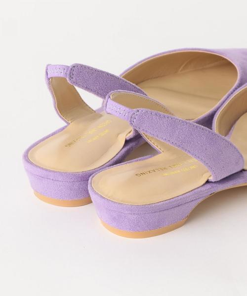 green label relaxing(グリーンレーベルリラクシング)の「KFC バックストラップパンプス(パンプス・レディース・ブラック/ベージュ/ライラック・L(24.5)/S(22.5)/M(23.5))」の11枚目の写真