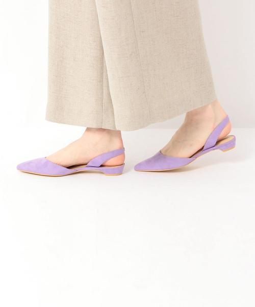 green label relaxing(グリーンレーベルリラクシング)の「KFC バックストラップパンプス(パンプス・レディース・ブラック/ベージュ/ライラック・L(24.5)/S(22.5)/M(23.5))」の13枚目の写真