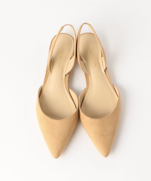 green label relaxing(グリーンレーベルリラクシング)の「KFC バックストラップパンプス(パンプス・レディース・ブラック/ベージュ/ライラック・L(24.5)/S(22.5)/M(23.5))」の6枚目の写真