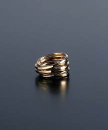 【YArKA/ヤーカ】silver925  coil design ring[kees2]/シルバー925コイルデザインリング