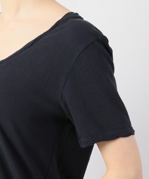 Deuxieme Classe（ドゥーズィエムクラス）の「Gament Day Tシャツ◆（Tシャツ/カットソー・レディース・ホワイト/カーキ/ネイビー/ピンク・36/38）」の8枚目の写真