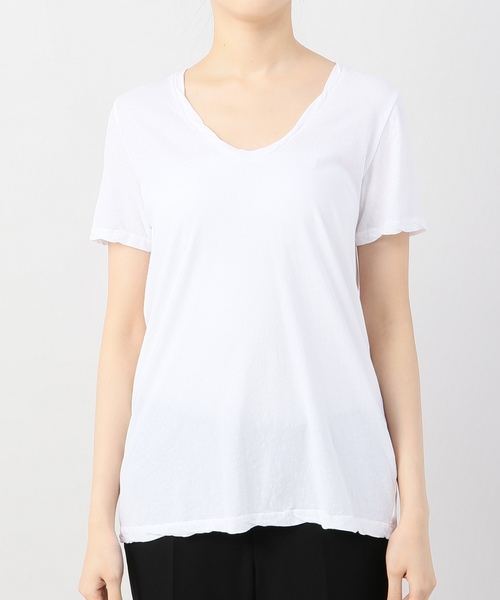 Deuxieme Classe（ドゥーズィエムクラス）の「Gament Day Tシャツ◆（Tシャツ/カットソー・レディース・ホワイト/カーキ/ネイビー/ピンク・36/38）」の12枚目の写真