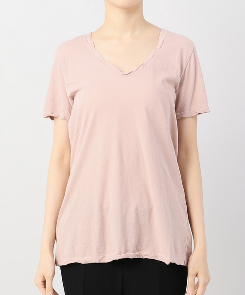 Deuxieme Classe（ドゥーズィエムクラス）の「Gament Day Tシャツ◆（Tシャツ/カットソー・レディース・ホワイト/カーキ/ネイビー/ピンク・36/38）」の16枚目の写真