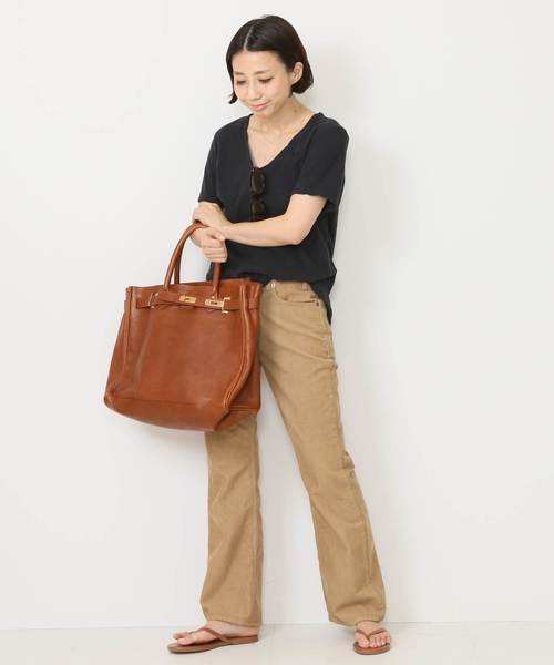 Deuxieme Classe（ドゥーズィエムクラス）の「Gament Day Tシャツ◆（Tシャツ/カットソー・レディース・ホワイト/カーキ/ネイビー/ピンク・36/38）」の21枚目の写真