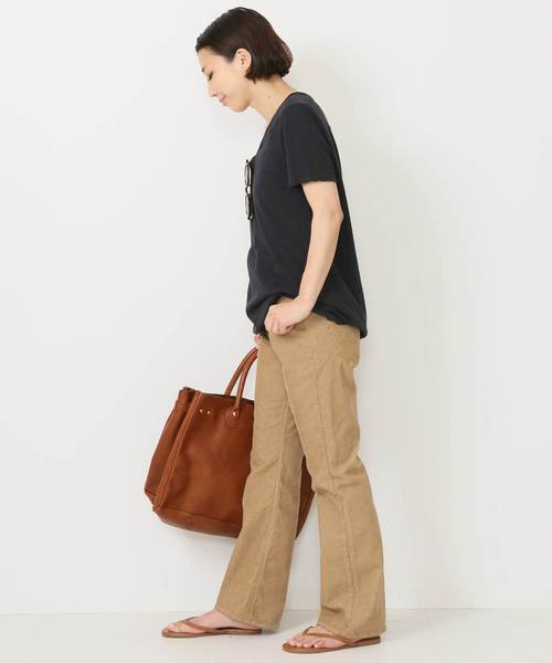 Deuxieme Classe（ドゥーズィエムクラス）の「Gament Day Tシャツ◆（Tシャツ/カットソー・レディース・ホワイト/カーキ/ネイビー/ピンク・36/38）」の22枚目の写真