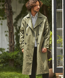 CAMBIO | mj5718 - Big Silhouette Trench Coat　トレンチコート(トレンチコート)