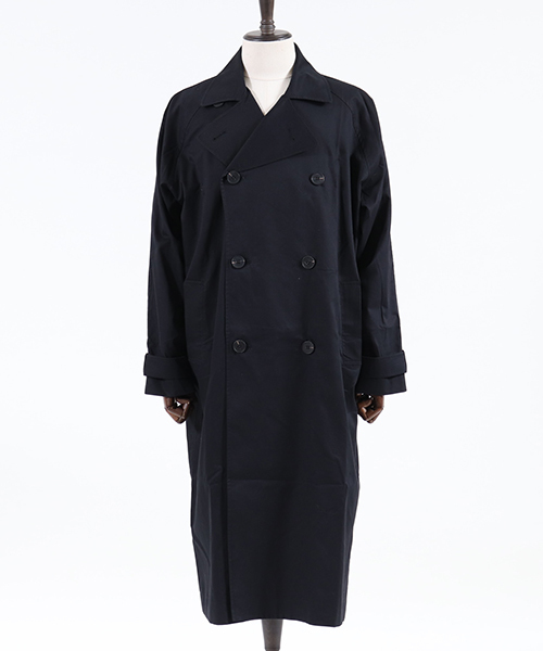 CAMBIO(カンビオ)の「mj5718 - Big Silhouette Trench Coat トレンチコート(トレンチコート・メンズ・ブラック/ベージュ/オリーブ/ブルー系その他・S/M/L)」の11枚目の写真