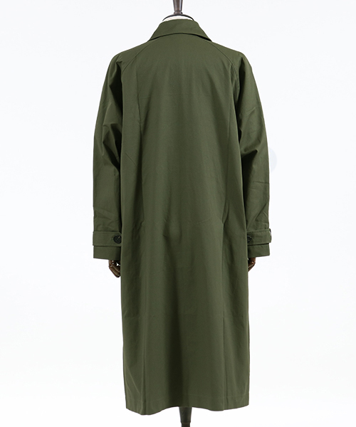 CAMBIO(カンビオ)の「mj5718 - Big Silhouette Trench Coat トレンチコート(トレンチコート・メンズ・ブラック/ベージュ/オリーブ/ブルー系その他・S/M/L)」の14枚目の写真