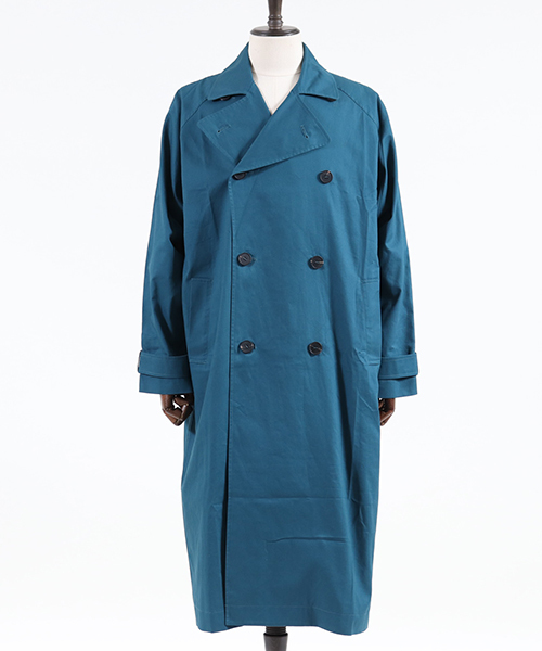 CAMBIO(カンビオ)の「mj5718 - Big Silhouette Trench Coat トレンチコート(トレンチコート・メンズ・ブラック/ベージュ/オリーブ/ブルー系その他・S/M/L)」の15枚目の写真