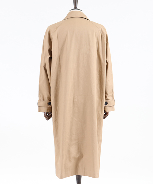 CAMBIO(カンビオ)の「mj5718 - Big Silhouette Trench Coat トレンチコート(トレンチコート・メンズ・ブラック/ベージュ/オリーブ/ブルー系その他・S/M/L)」の18枚目の写真