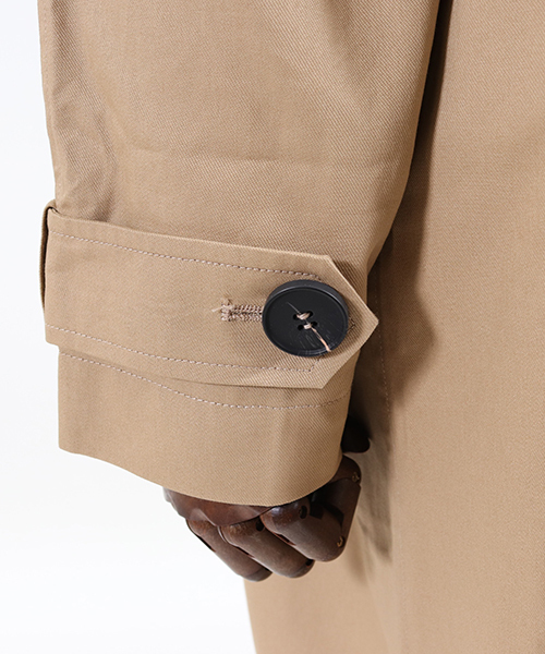 CAMBIO(カンビオ)の「mj5718 - Big Silhouette Trench Coat トレンチコート(トレンチコート・メンズ・ブラック/ベージュ/オリーブ/ブルー系その他・S/M/L)」の21枚目の写真